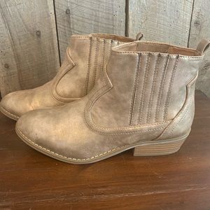 Target Metallic Ankle Boots